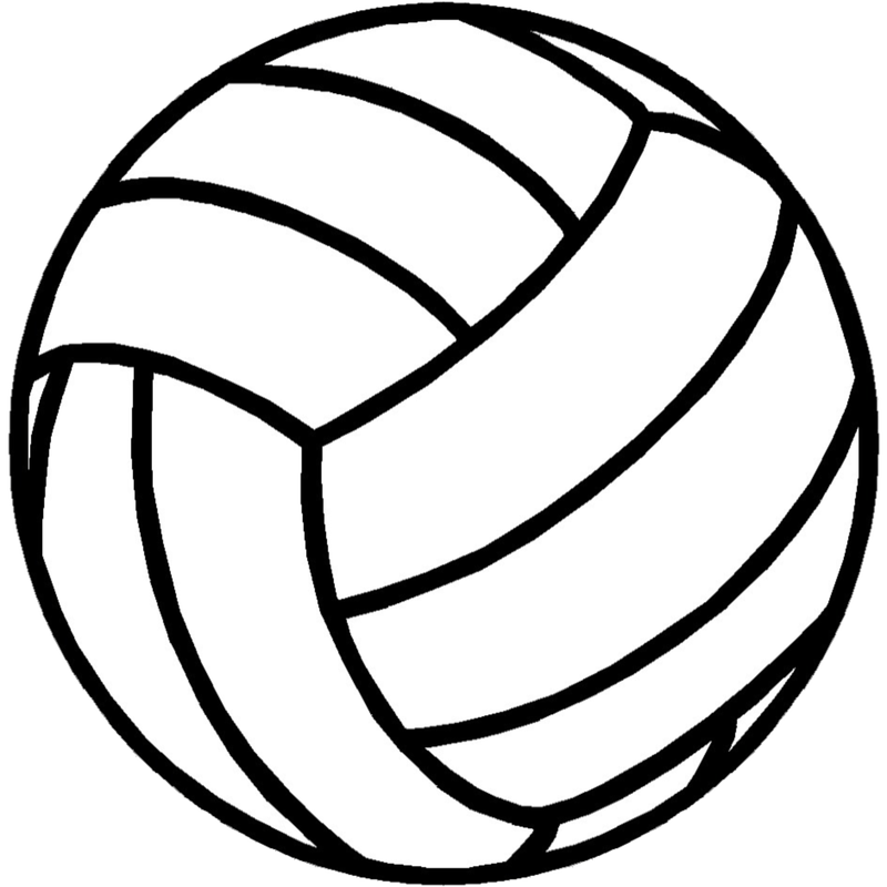 volleyball clipart border - photo #39